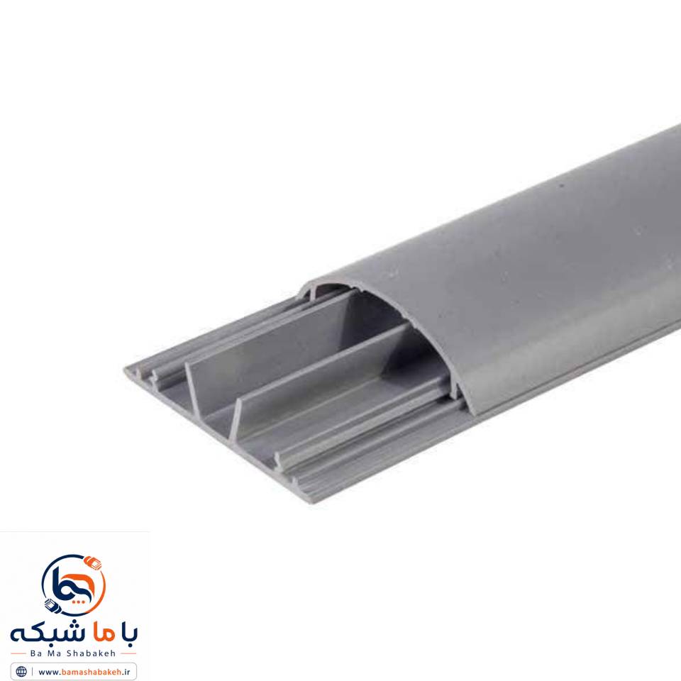 داکت نیم گرد زمینی ساده دانوب سایز 20*90