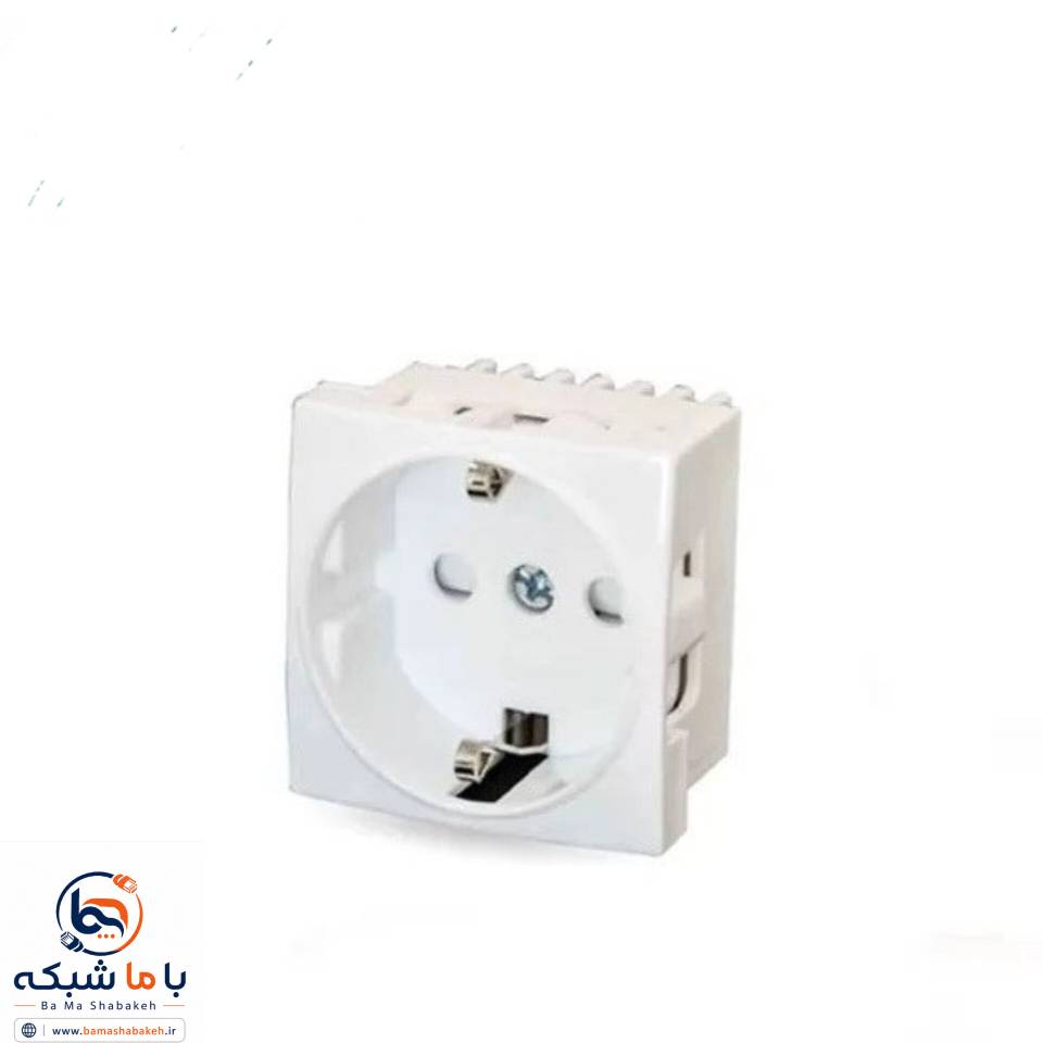 پریز برق 45*45 سفید دانوب