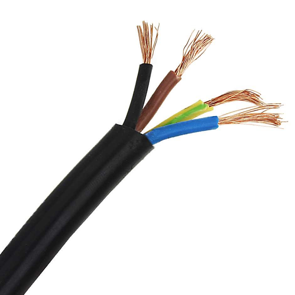 کابل افشان سایز 0.75*4 خراسان افشارنژاد (کلاف صدمتری)