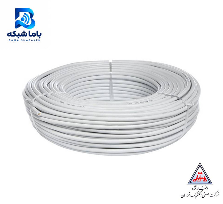 کابل کولری 1.5*4 خراسان افشارنژاد (کلاف صد متری)